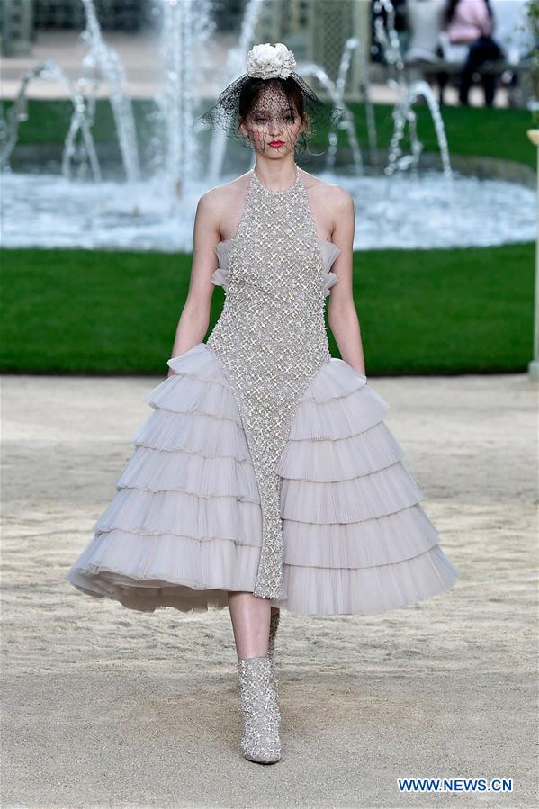 FRANCE-PARIS-FASHION WEEK-HAUTE COUTURE-CHANEL