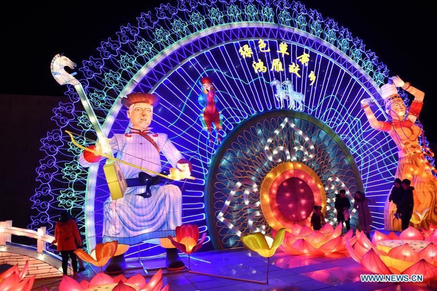 #CHINA-INNER MONGOLIA-LIGHT SHOW (CN)