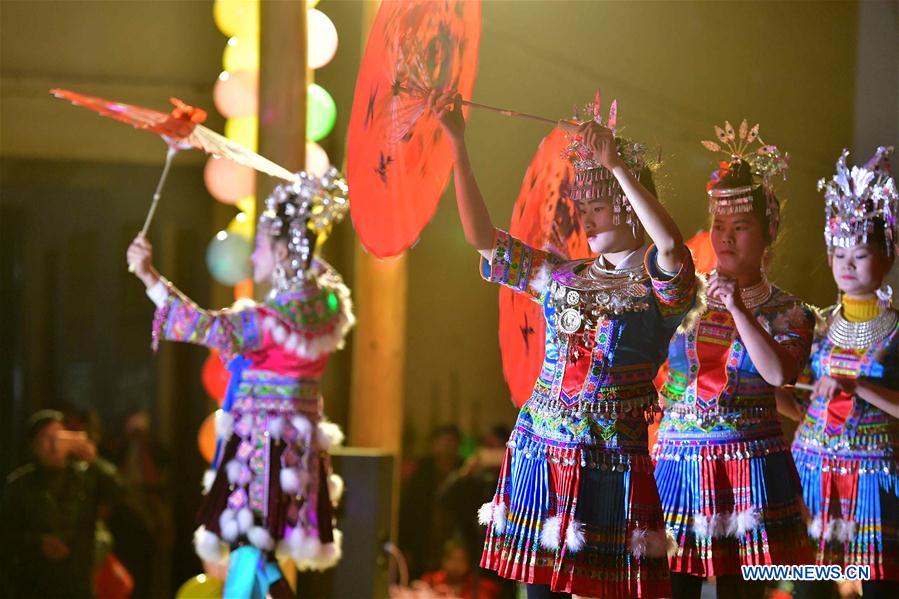 CHINA-GUANGXI-MIAO PEOPLE-SPRING GALA (CN)