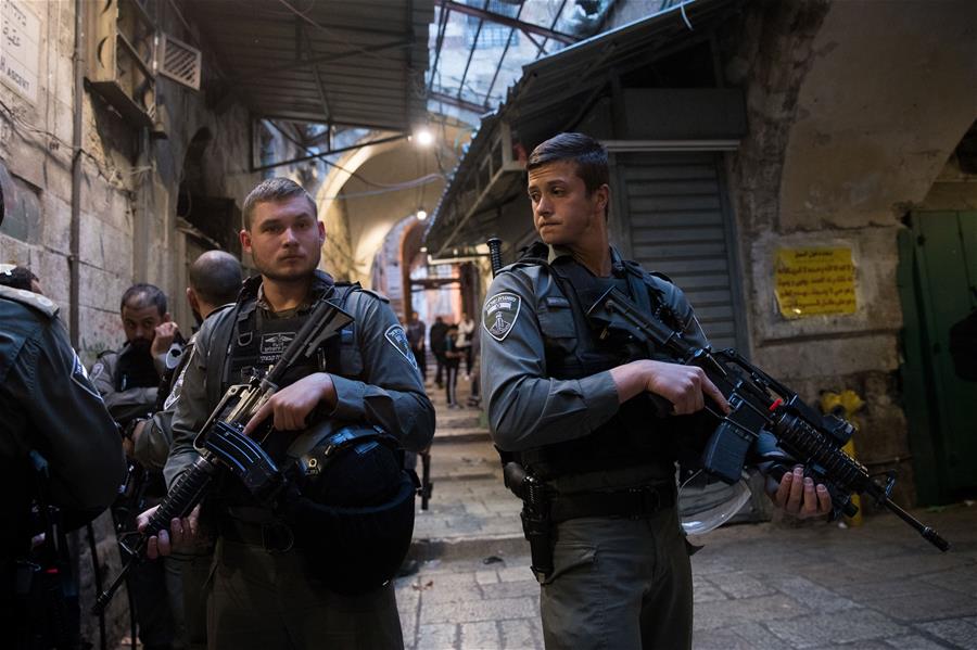 MIDEAST-JERUSALEM-OLD CITY-STABBING