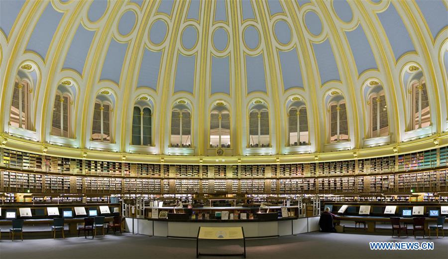 BRITAIN-LONDON-BRITISH MUSEUM-READING ROOM-KARL MARX