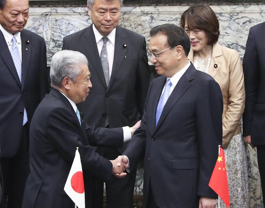 JAPAN-TOKYO-CHINA-LI KEQIANG-CHUICHI DATE-MEETING