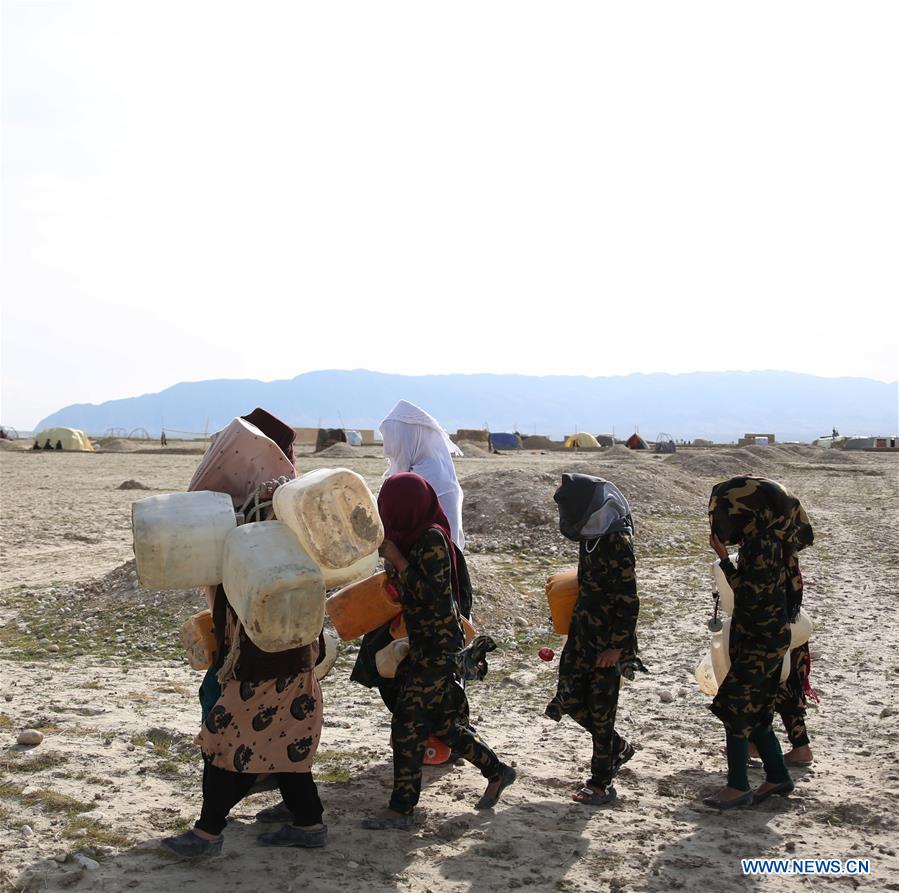 AFGHANISTAN-BALKH-DISPLACED CHILDREN