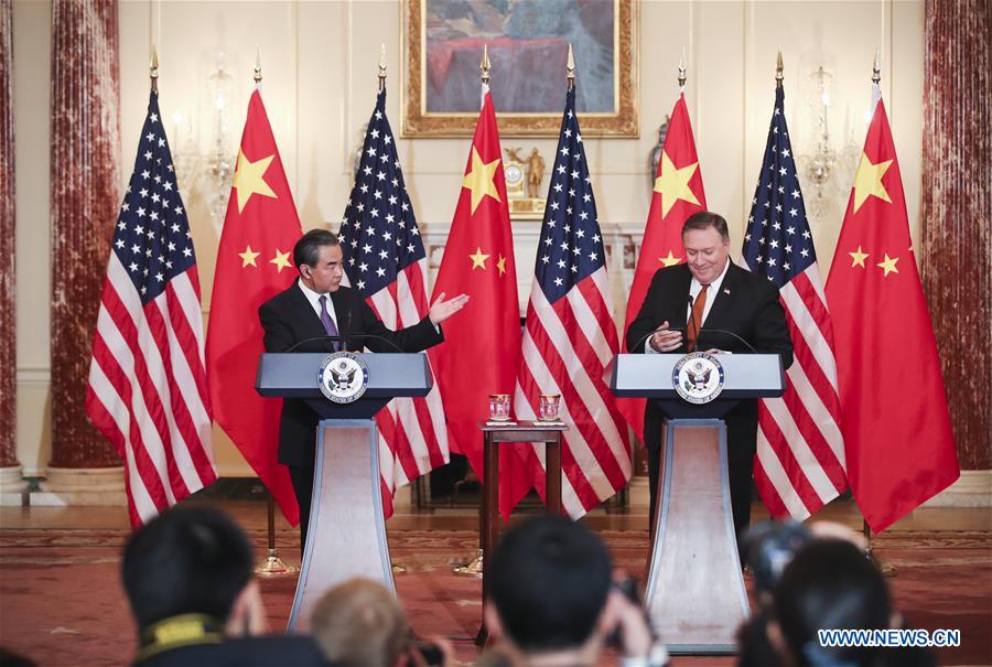 U.S.-WASHINGTON-CHINESE FM-MEETING