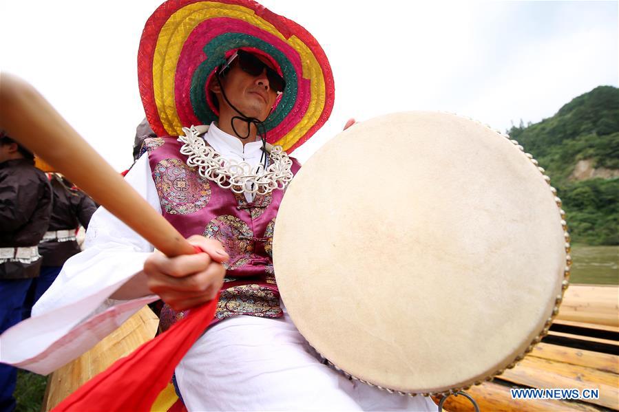 #CHINA-GUIZHOU-DRAGON CANOE FESTIVAL (CN)