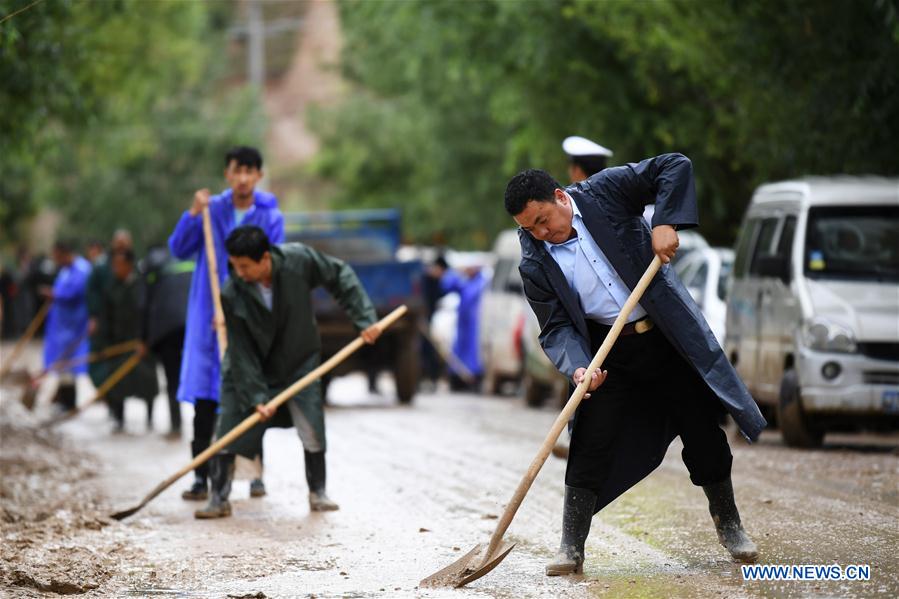 CHINA-GANSU-FLOOD-RESCUE (CN) 