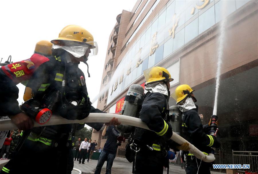 CHINA-SHANGHAI-RESCUE DRILL (CN)