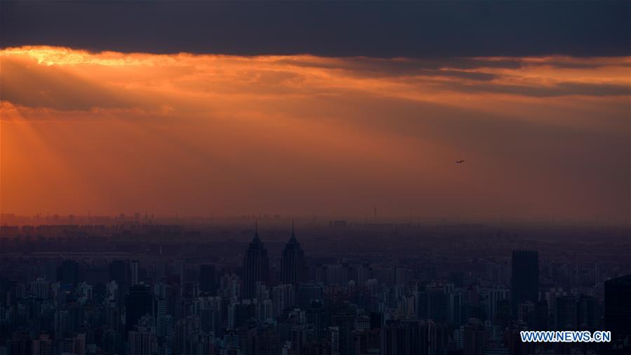 CHINA-SHANGHAI-SUNSET-SCENERY (CN)