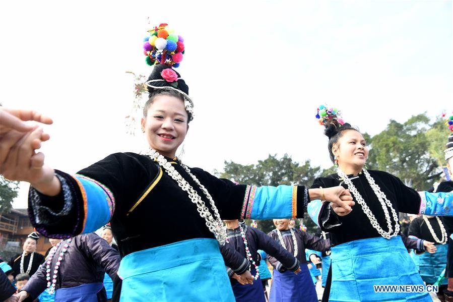 #CHINA-GUIZHOU-DONG PEOPLE-SAMA FESTIVAL (CN)