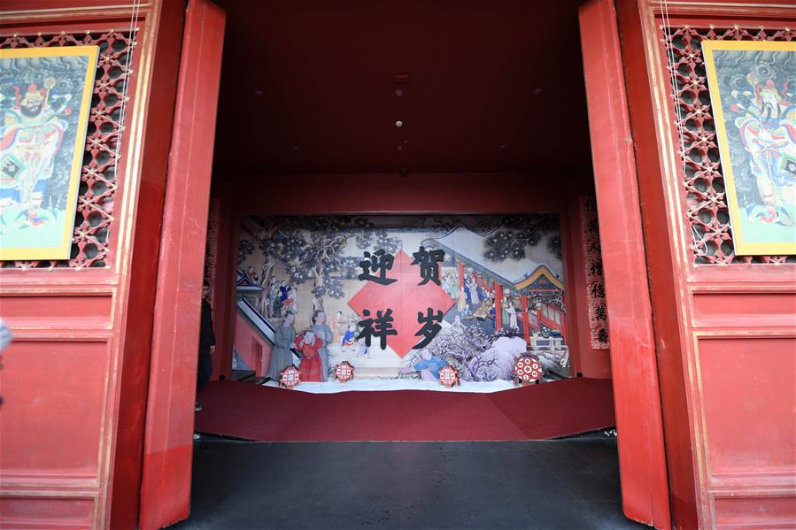 (InPalaceMuseum) CHINA-BEIJING-PALACE MUSEUM-SPRING FESTIVAL CELEBRATION (CN)