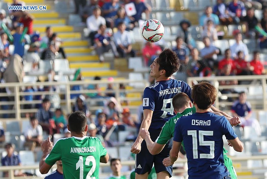 (SP)UAE-ABU DHABI-SOCCER-AFC ASIAN CUP 2019-GROUP F-JPN VS TKM