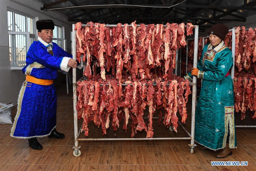 CHINA-INNER MONGOLIA-WEST UJIMQIN-AIR-DRIED BEEF (CN)