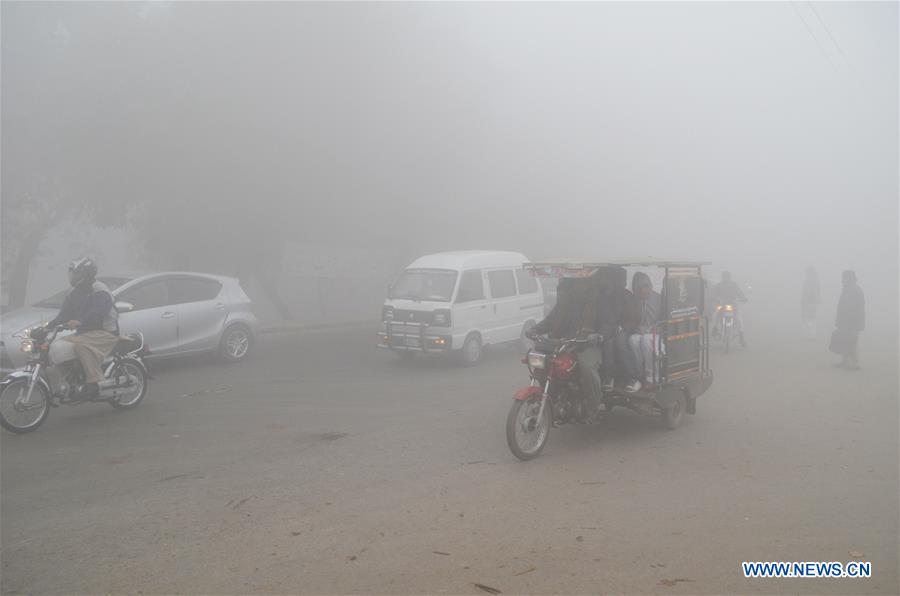 PAKISTAN-LAHORE-FOG