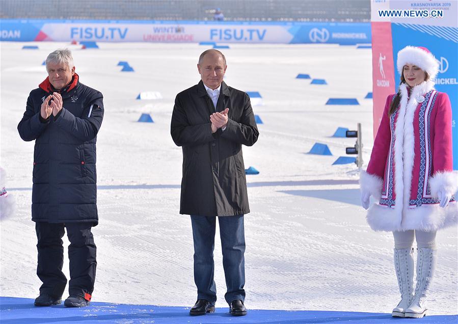 (SP)RUSSIA-KRASNOYARSK-29TH WINTER UNIVERSIADE-CROSS COUNTRY SKIING