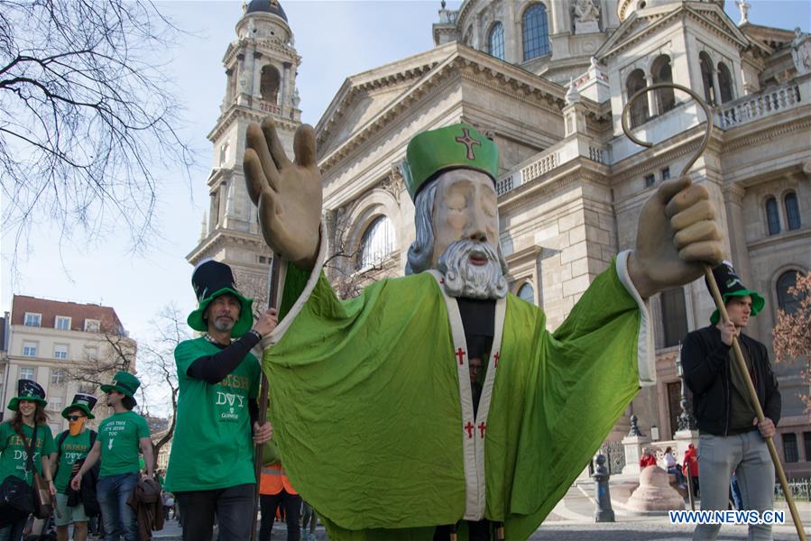 HUNGARY-BUDAPEST-SAINT PATRICK'S DAY-CELEBRATION