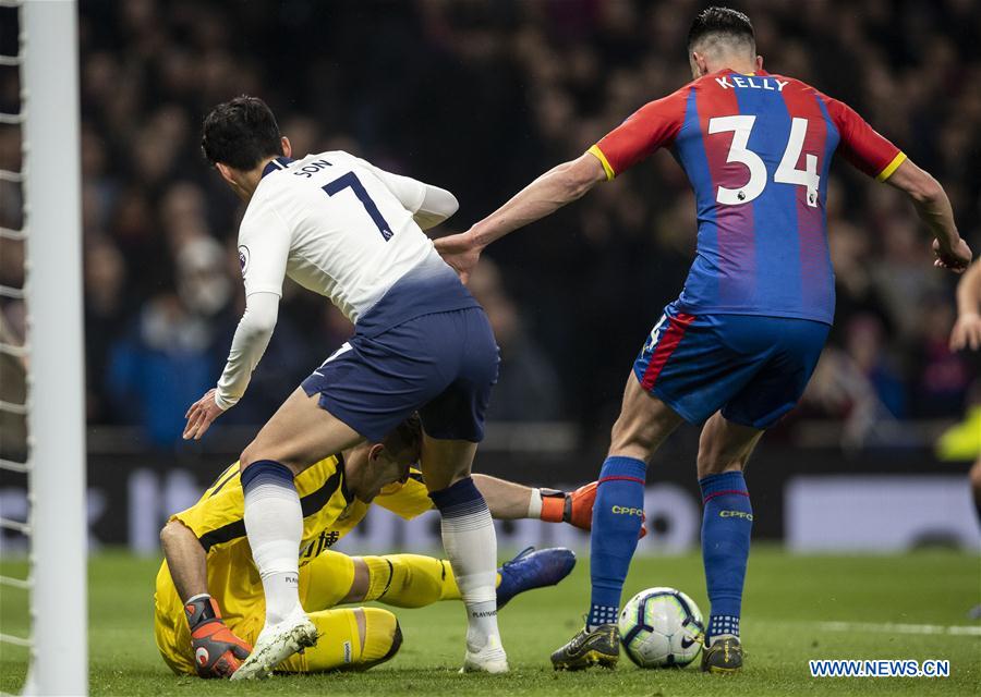 (SP)BRITAIN-LONDON-FOOTBALL-PREMIER LEAGUE-TOT HOTSPUR VS CRYSTAL PALACE