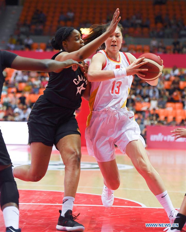 (SP)CHINA-HAIAN-BASKETBALL-INTERNATIONAL WOMEN'S CHALLENGE (CN)