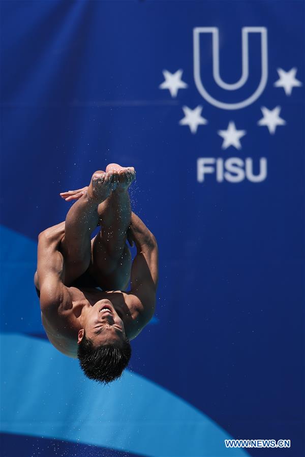 (SP)ITALY-NAPLES-SUMMER UNIVERSIADE-DIVIING-MEN'S 1M SPRINGBOARD