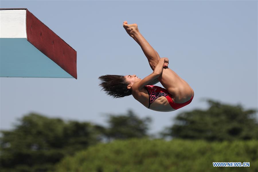 (SP)ITALY-NAPLES-SUMMER UNIVERSIADE-DIVIING-PLATFORM