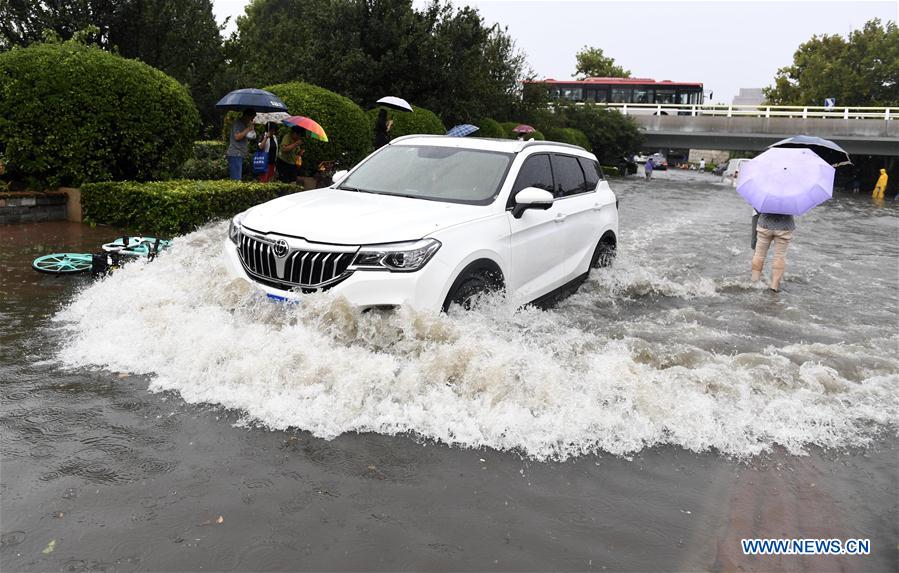 CHINA-TIANJIN-HEAVY RAIN