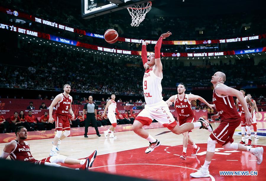 (SP)CHINA-BEIJING-BASKETBALL-FIBA WORLD CUP-GROUP A-CHN VS POL(CN)