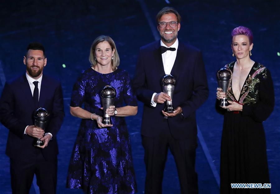 (SP)ITALY-MILAN-THE BEST FIFA FOOTBALL AWARDS