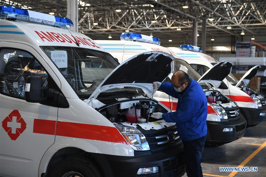 CHINA-JIANGSU-WUXI-NEGATIVE PRESSURE AMBULANCE-PRODUCTION (CN)