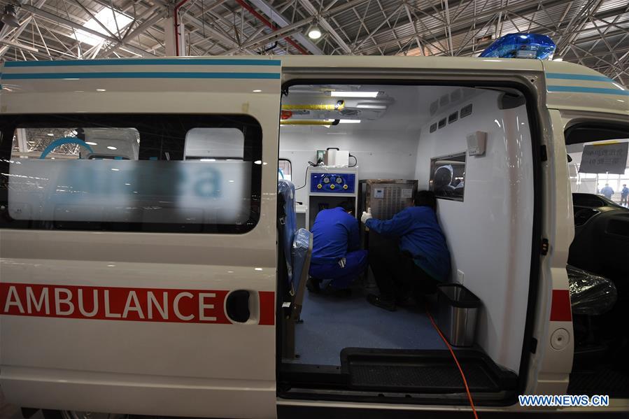 CHINA-JIANGSU-WUXI-NEGATIVE PRESSURE AMBULANCE-PRODUCTION (CN)