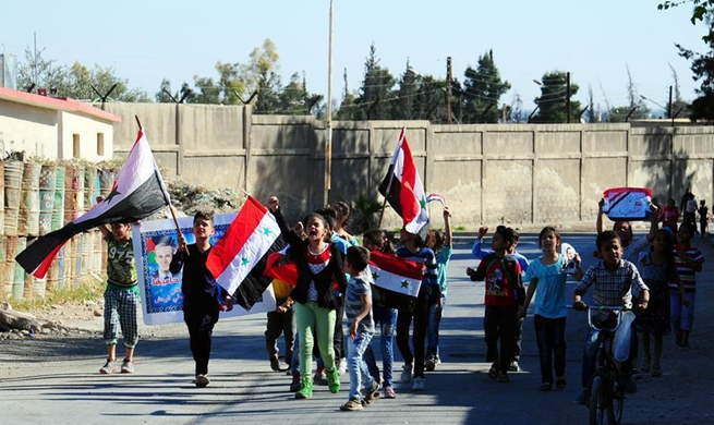 Third batch of 635 Islam Army rebels evacuate Damascus' Eastern Ghouta