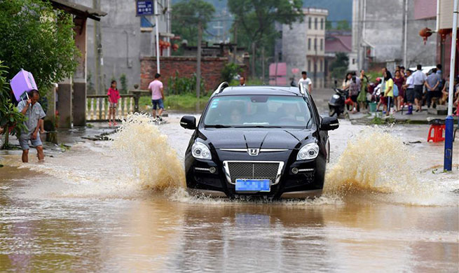 2 mln people affected as floods hit eastern China province