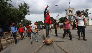 Nepalese Hindus prepare for upcoming Indrajatra festival in Kathmandu