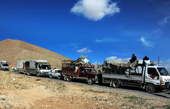 Syrian refugees return to homeland from different areas in Lebanon