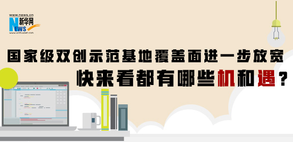 国家级双创示范基地覆盖面进一步放宽 快来看都有哪些机和遇？