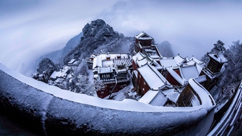 追梦足迹｜武当：云绕仙山，雪落紫金